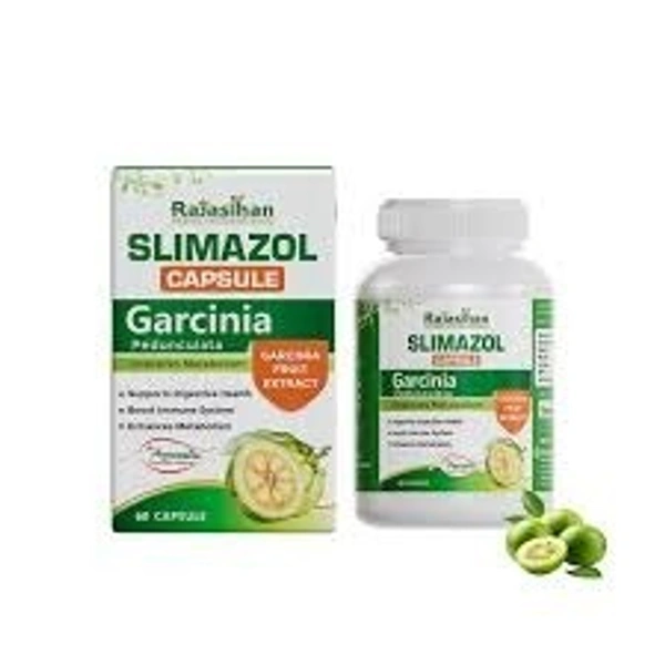 Rajasthan Herbals Slimazol 60 Capsules  - 2 x 60 Capsules