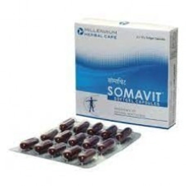 Millennium Herbal Care Somavit SGC 15 Capsules  - 5 x 15 Capsules