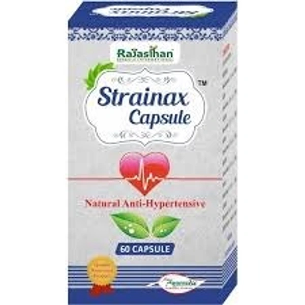 Rajasthan Herbals Strainax 60 Capsules - 4 x 60 Capsules