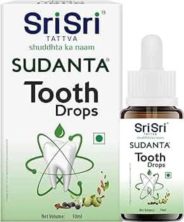 Sri Sri Ayurveda Sudanta Tooth Drops 5ml - 5 x 5 ml