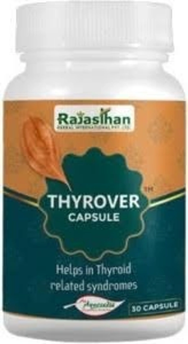 Rajasthan Herbals Thyrover 30 Capsules - 4 x 30 Capsules