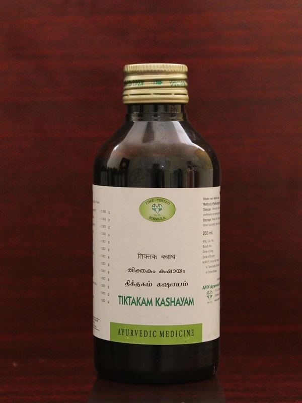 AVN Ayurveda Tiktakam Kashaya 200ml - 6 x 200ml