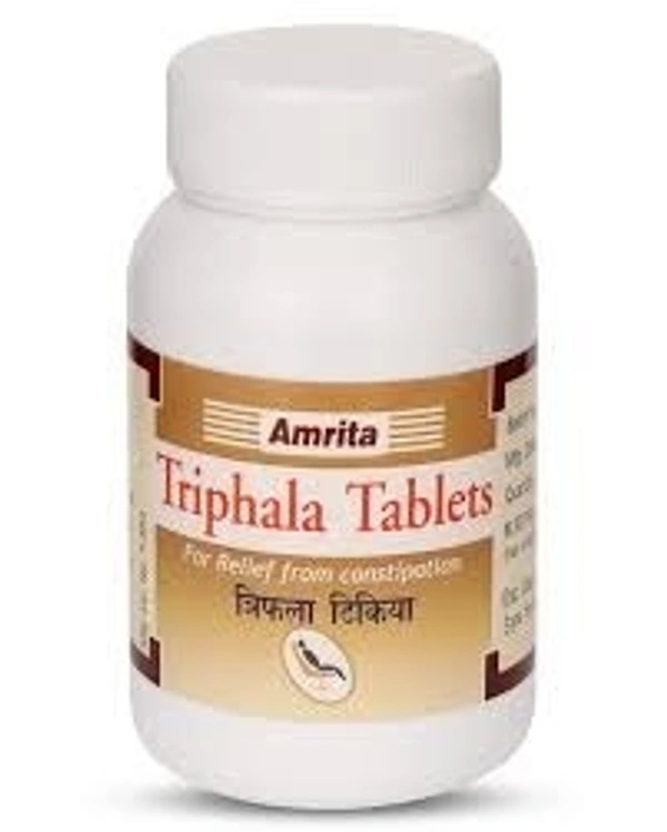 Amrita Drugs Triphala 60 Tablets  - 5 x 60 Tablets