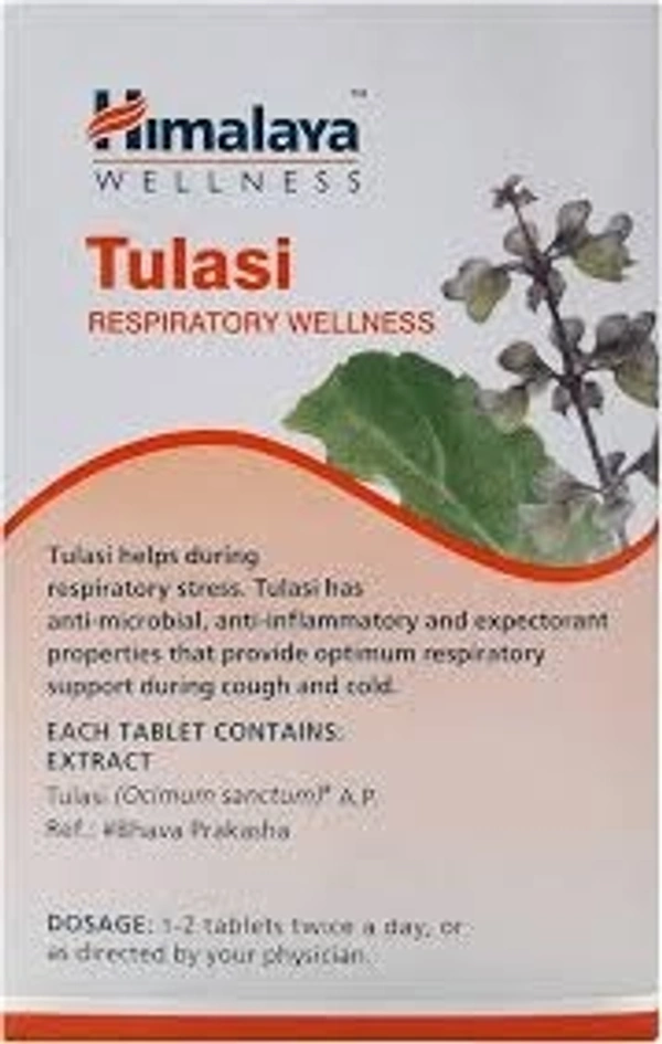 Himalaya Tulasi 60 Tablets - 5 x 60 Tablets