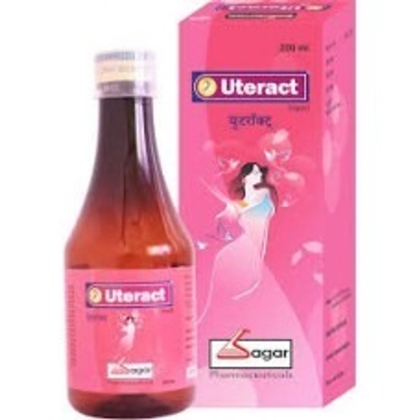 Sagar Pharma Uteract Syrup 200ml  - 5 x 200ml