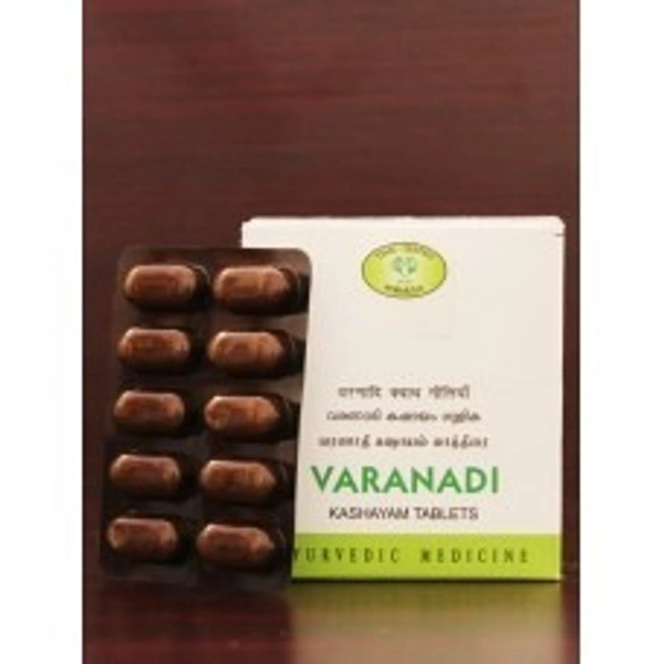 AVN Ayurveda Varanadi Kashayam 10 Tablets - 6 x 10 Tablet