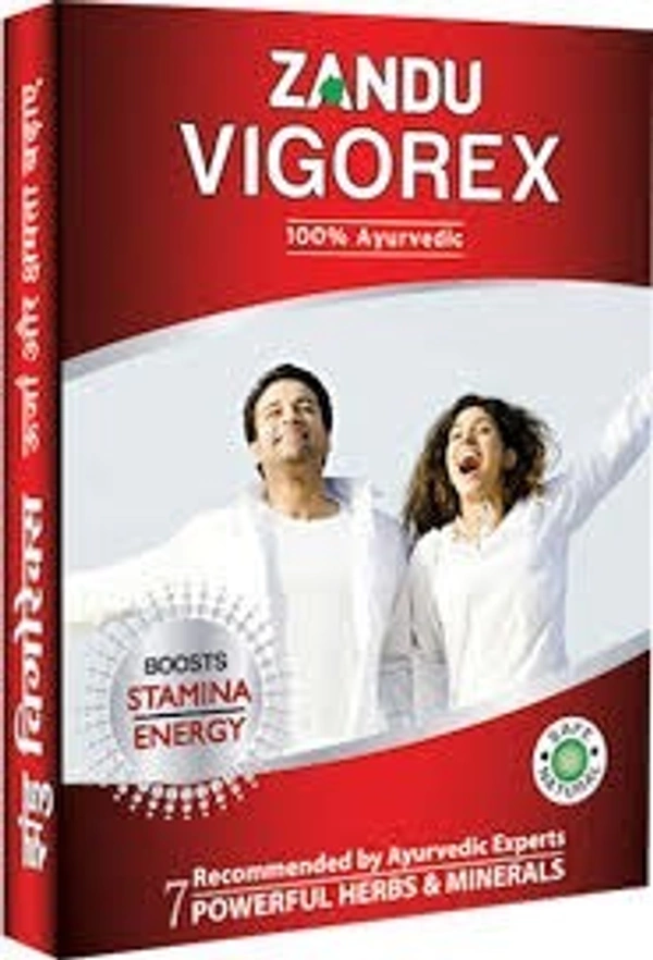 Zandu Vigorex 10 Capsules - 5 x 10 Capsules