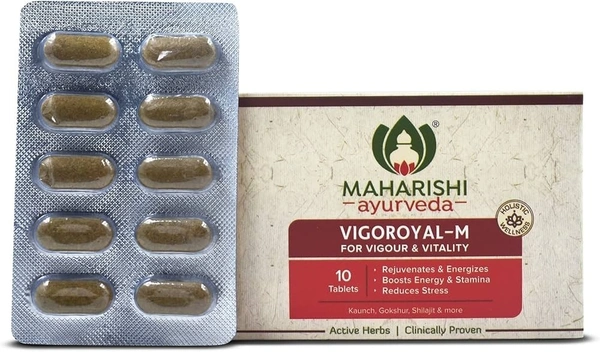 Maharishi Ayurveda Vigoroyal M 10 Capsules - 3 x 10 Tablet