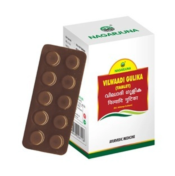 Nagarjuna Vilwadi Gulika 10 Tablets - 10 x 10 Tablets
