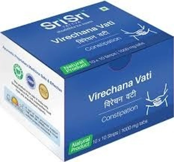 Sri Sri Ayurveda Virechana vati 10 Tablet  - 5 x 10 Tablets