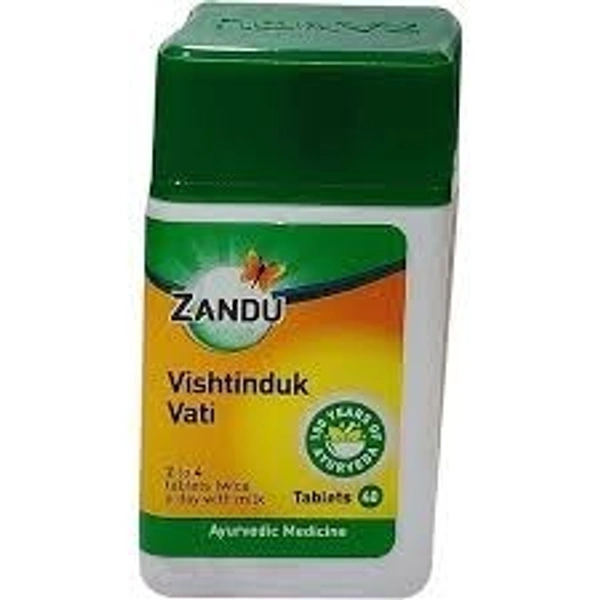 Zandu Vishtinduk Vati 40 Tablets - 5 x 40 Tablets