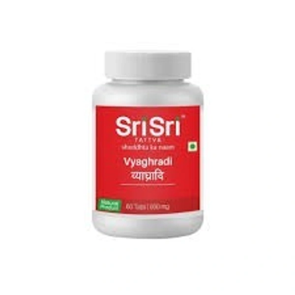 Sri Sri Ayurveda Vyagradhi 60 Tablet - 5 x 60 Tablets