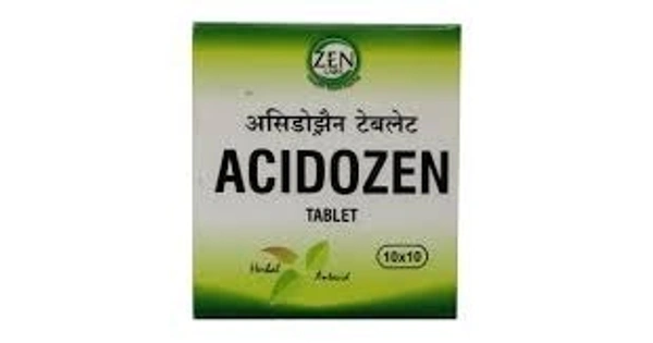 Zen Labs Acidozen 10 Tablets - 6 x 10 Tablets