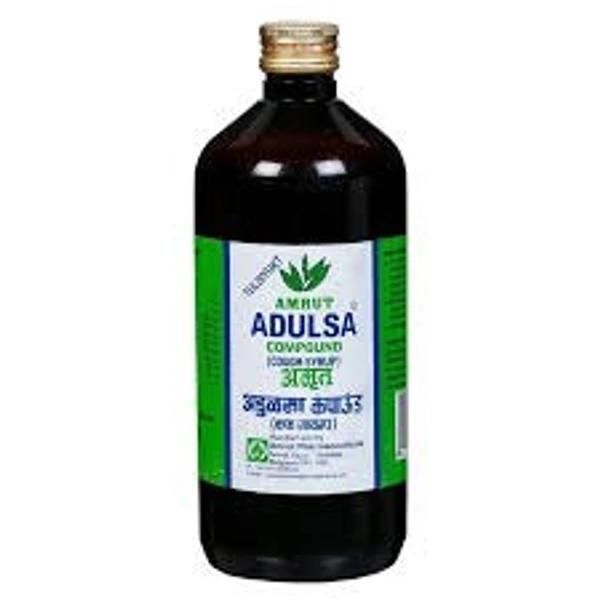 Amrut Pharmaceuticals Amrut Pharma Adulsa Compund 450ml  - 3 x 450ml
