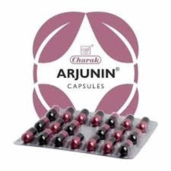 Charak Arjunin 20 Capsules  - 5 x 20 Capsules