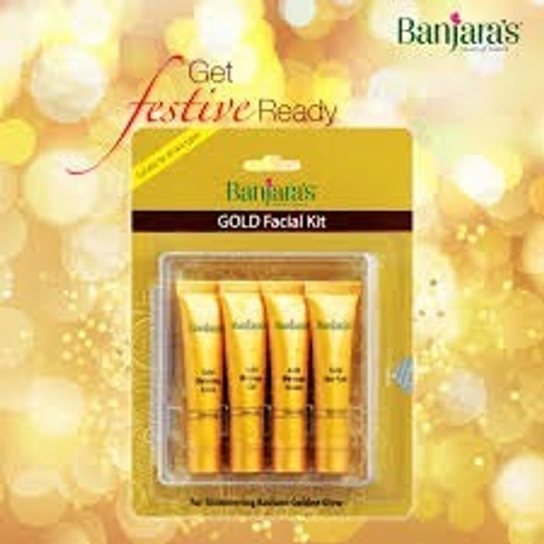Banjara's Gold Facial Kit  - 3 x 200g