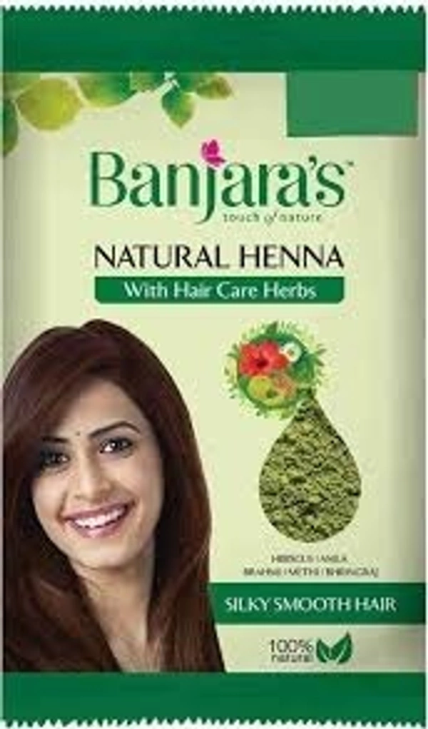Banjara's Natural Henna 100g - 5 x 100g