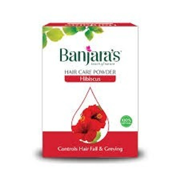 Banjara's Hibiscus Powder 100gm  - 5 x 100g