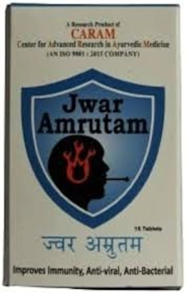 Caram Health Care Jwar Amrutam 15 Tablets - 3 x 15 Tablets