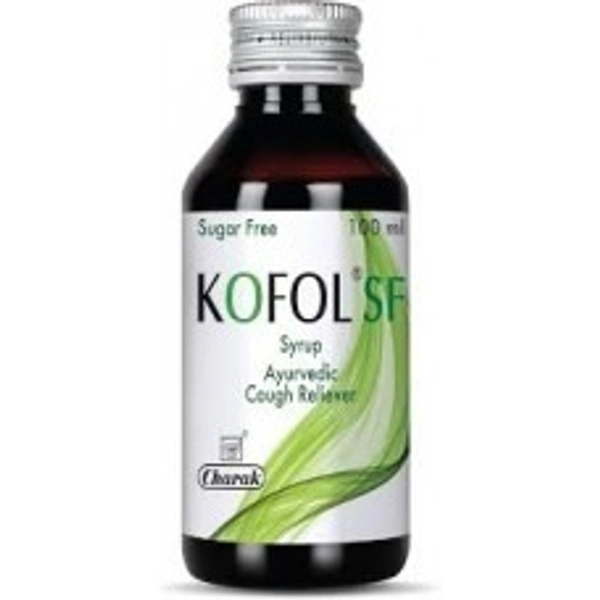 Charak Kofol S F Syrup 100ml  - 5 x 100ml