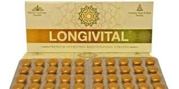 Ayurchem Longivital 40 Tablets - 3 x 40 Tablets