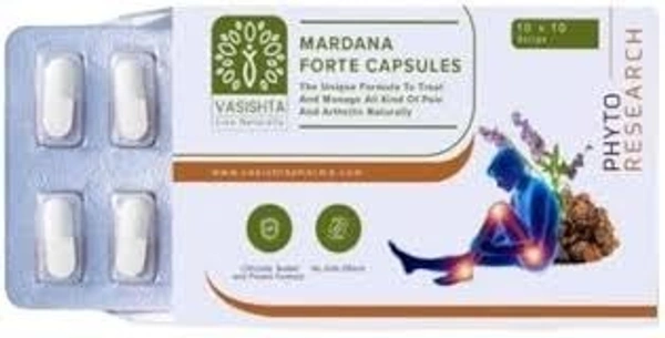 Vasishta Pharmaceuticals Mardana Forte 10 Tablets  - 5 x 10 Capsules
