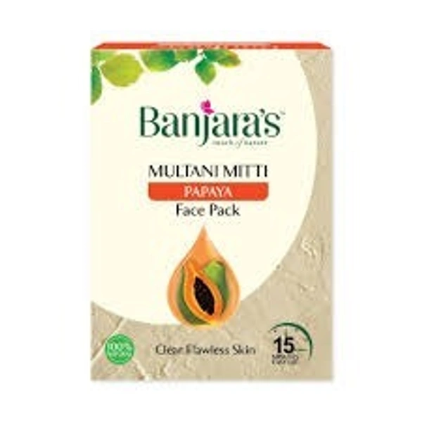 Banjara's Multani With Papaya 100g - 5 x 100g