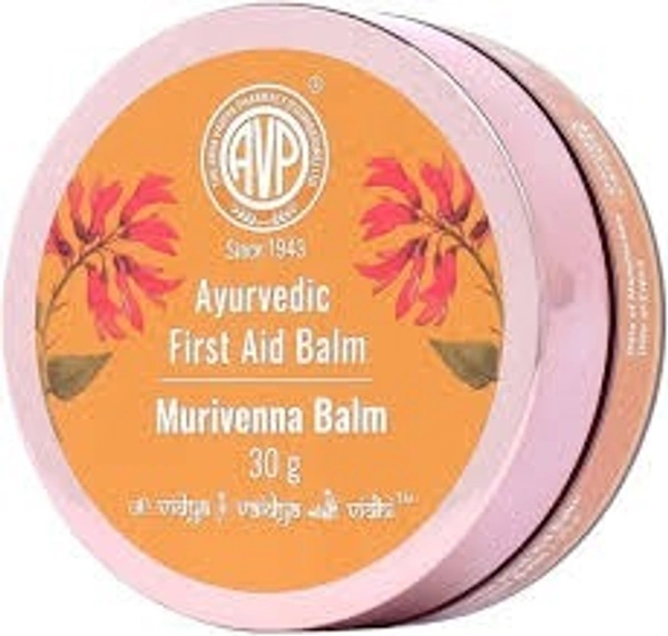 Arya Vaidya Pharmacy AVP Murivenna Balm 30g  - 2 x 30g