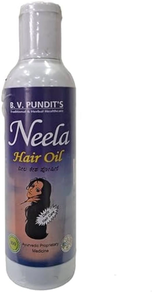 B V Pundit's Neela Hair Oil 100ml - 3 x 100ml