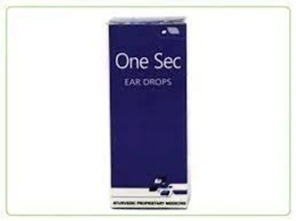 Ayurchem One Sec Ear Drops 10ml  - 5 x 10ml