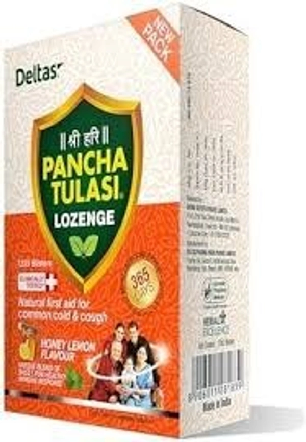 Deltas Pharma Pancha Tulasi Lozenges 12 No - 5 x 12 Number