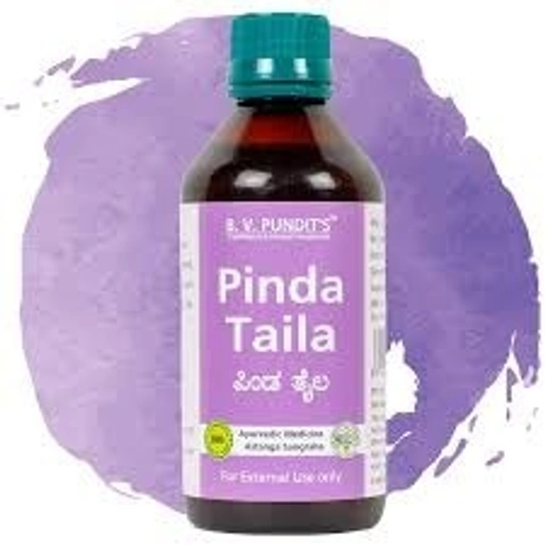 B V Pundit's Pinda Taila 100 ml - 3 x 100ml