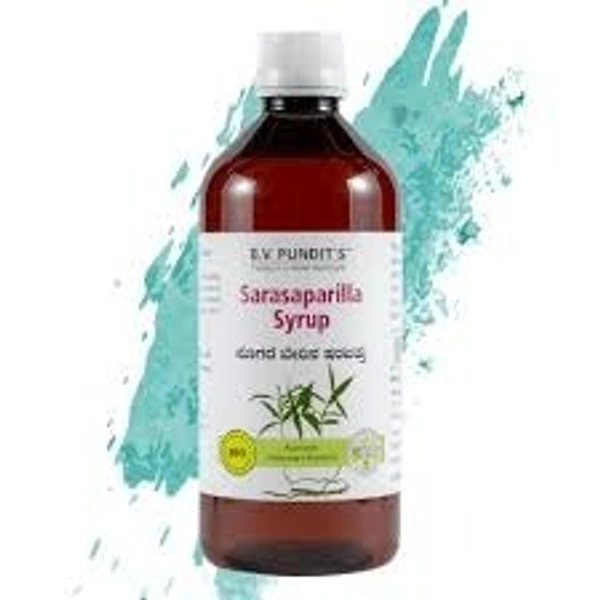 B V Pundit's Sarasaparilla Syrup 200ml - 3 x 200ml