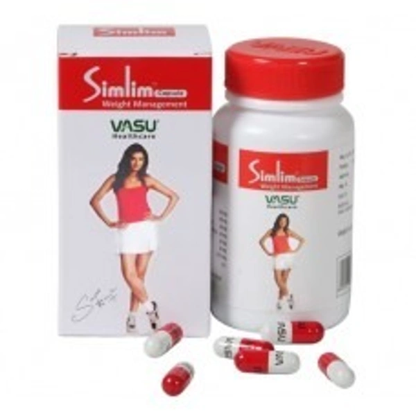 Vasu Healthcare Vasu Simlim 60 Capsules  - 3 x 60 Capsules