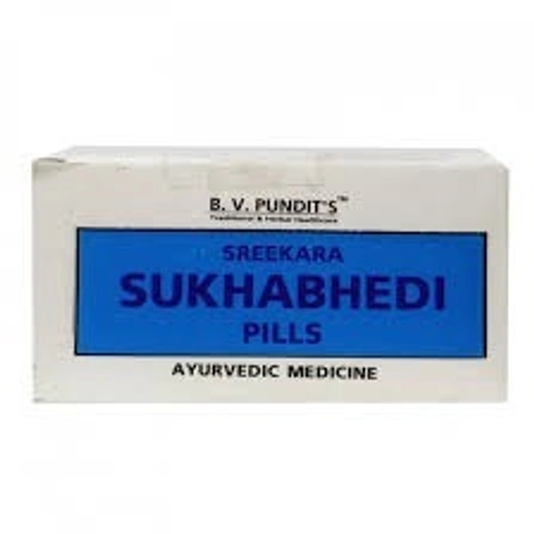 B V Pundit's Srikara Sukhabedi 12 Pills - 5 x 12 Pill's