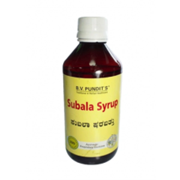 B V Pundit's Sulaba Syrup 500ml - 3 x 500ml