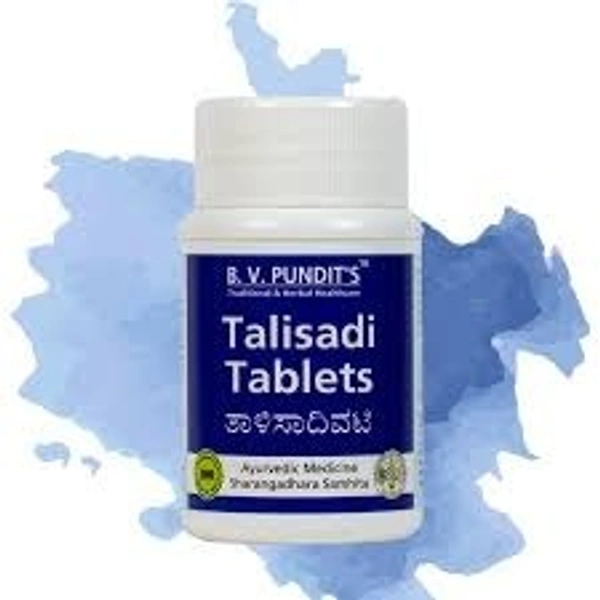 B V Pundit's Talisadi Vati 50 Tablets - 3 x 50 Tablets
