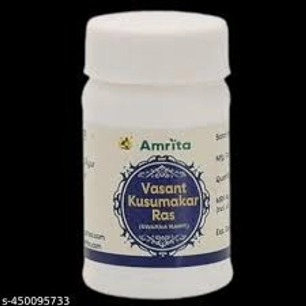 Amrit Drugs Vasant Kusumakar Ras 30 Tablets - 5 x 30 Tablets