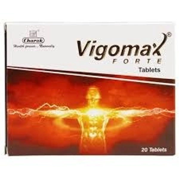 Charak Vigomax Forte 20 Tablets  - 3 x 20 Tablets