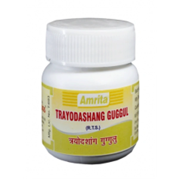 Amrita Drugs Trayodashanga Guggulu 60 Tablets  - 5 x 60 Tablets