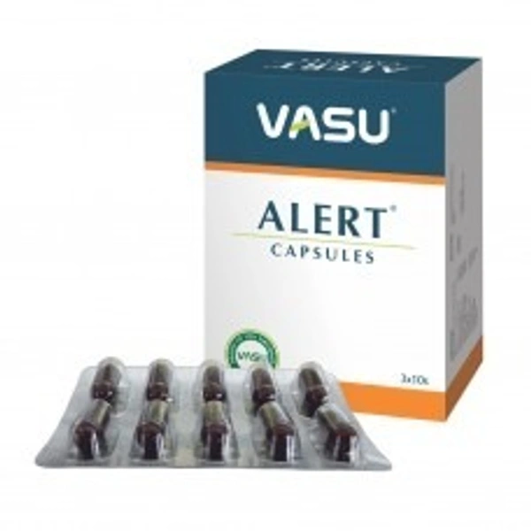 Vasu Healthcare Vasu Alert 10 Capsules  - 6 x 10 Capsules