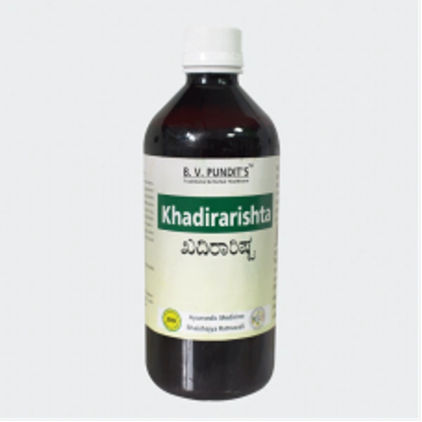  B V Pundit's B V Pundit's Khadirarishta 500ml - 3 x 500ml