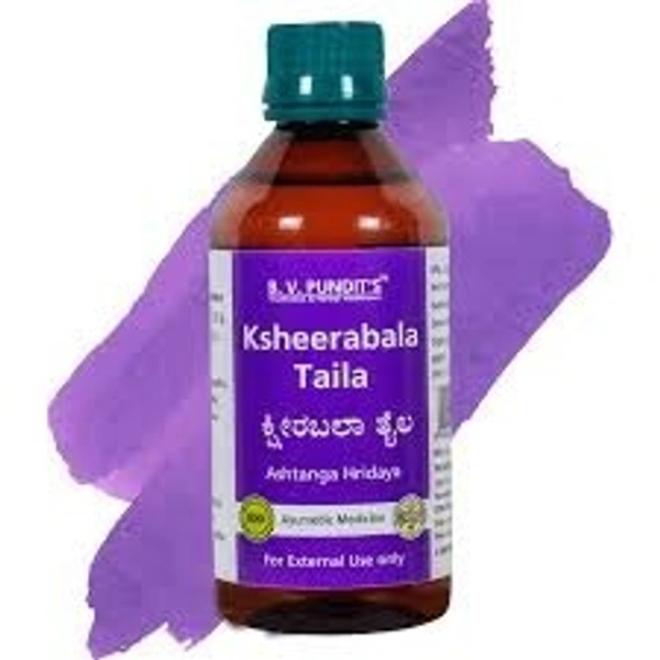 B V Pundit's Ksheerabala Taila 200ml - 3 x 200ml