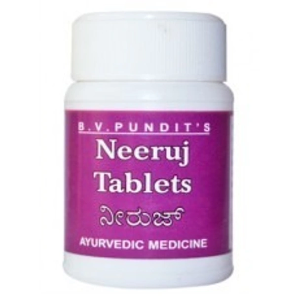 B V Pundit's Neeruj 50 Tablet  - 3 x 50 Tablets