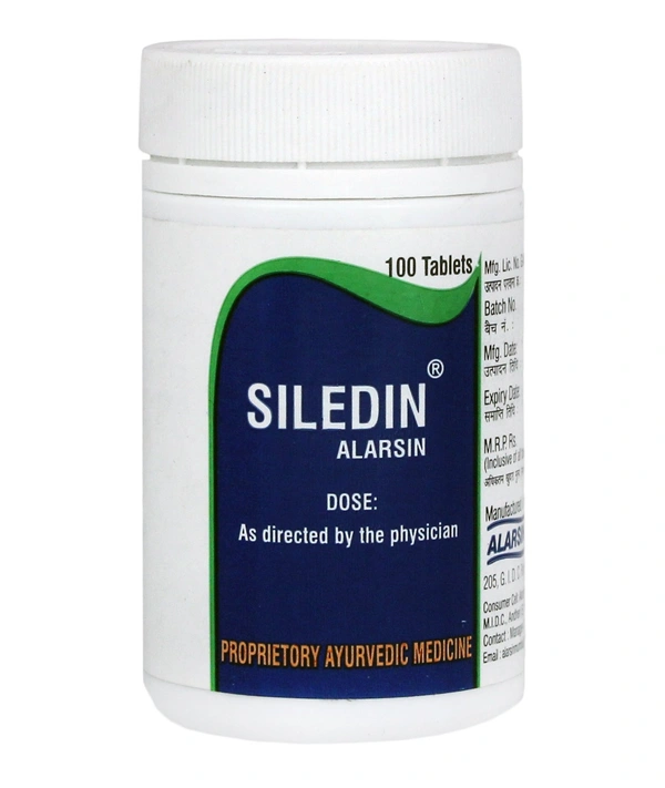 Alarsin Siledin 100 Tablets  - 3 x 100 Tablets