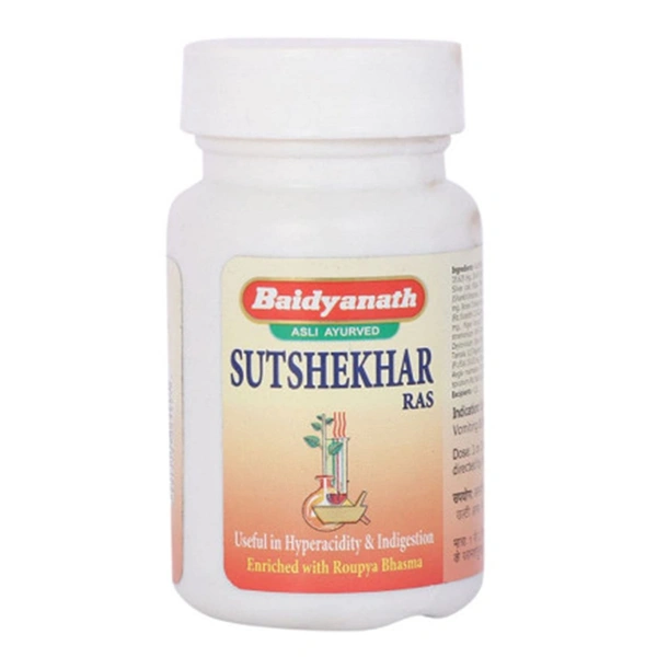 Baidyanath Sutshekhar Ras 40 Tablets  - 3 x 40 Tablets
