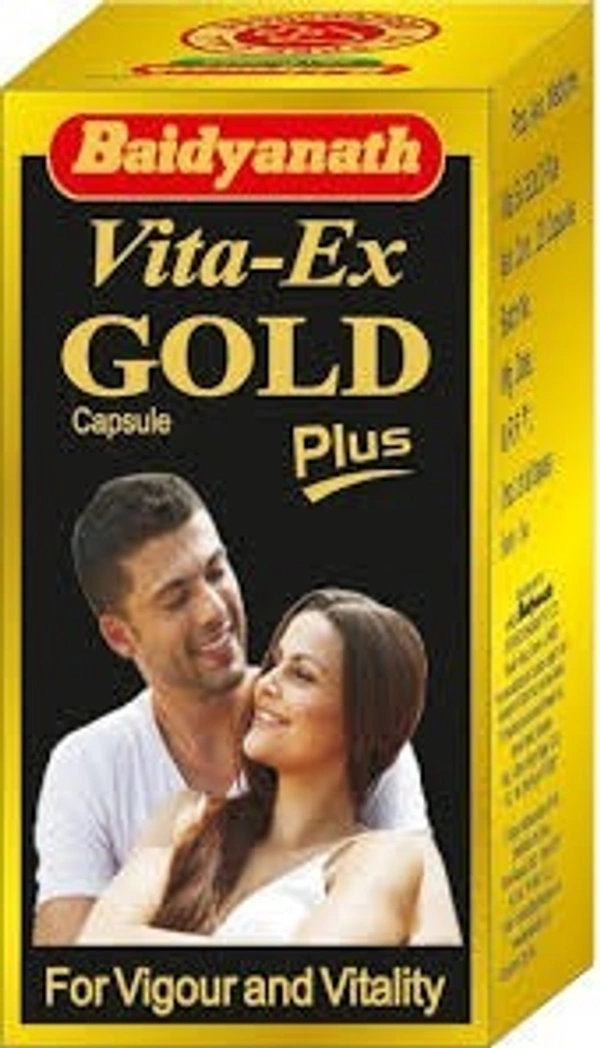 Baidyanath Vita-Ex Gold Plus 20 Capsules  - 3 x 20 Capsule