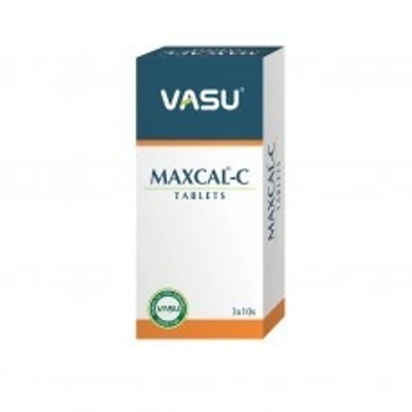Vasu Healthcare Vasu Maxcal - C 10 Tablets - 6 x 10 Capsules