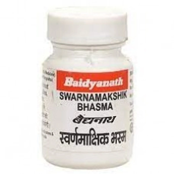 Baidyanath Swarnamakshika Bhasma 10g  - 3 x 10g
