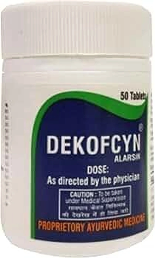 Alarsin Dekofcyn 100 Tablets  - 3 x 100 Tablets